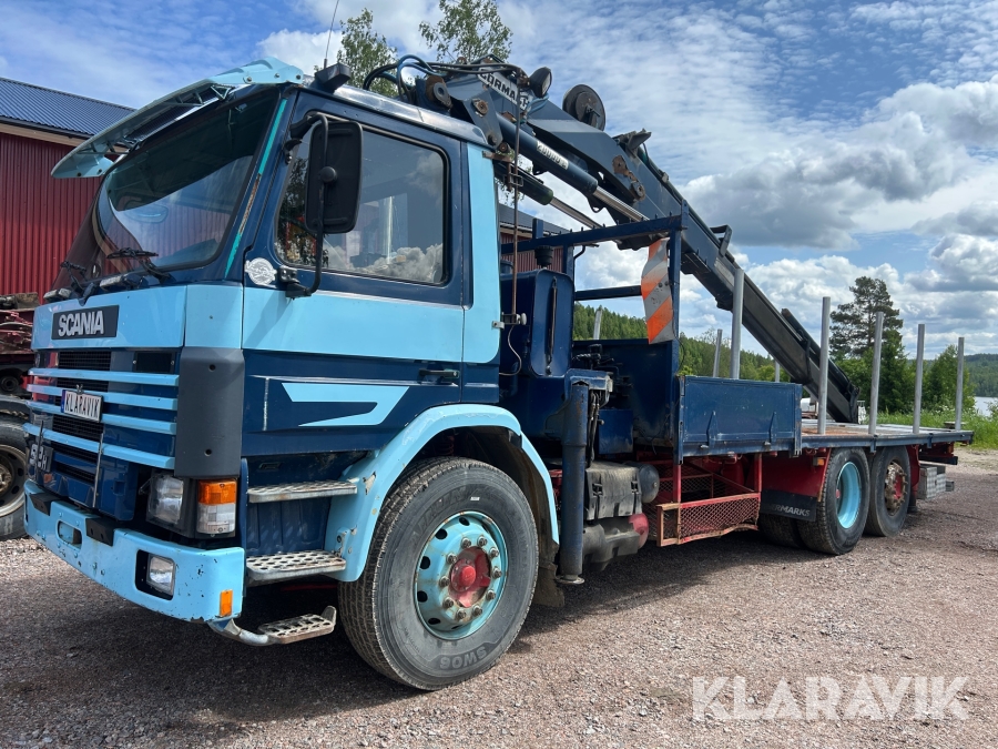 Kranbil Scania P92M6X2 46 252hk