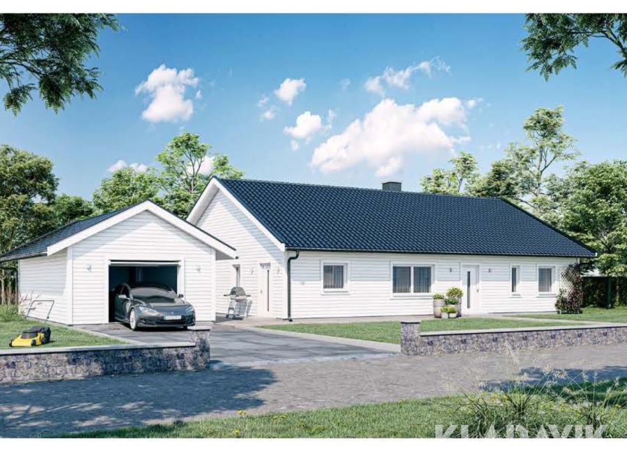 Stomme till hus och garage 160kvm