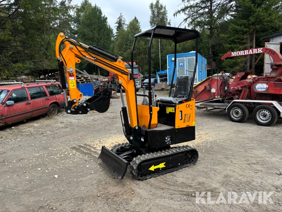 Grävmaskin 1 ton