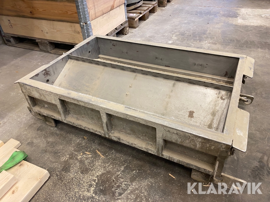 Gjutform för trappsteg Släntsteg 1m