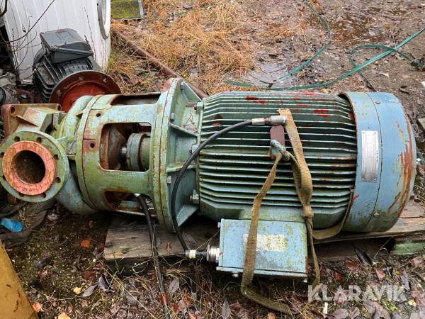 Vattenpump Simens 55kW
