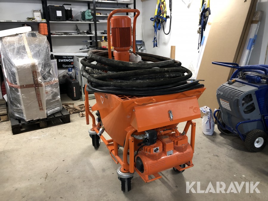 Puts- och spackelpump Smart PFT G4 smart med DruPu