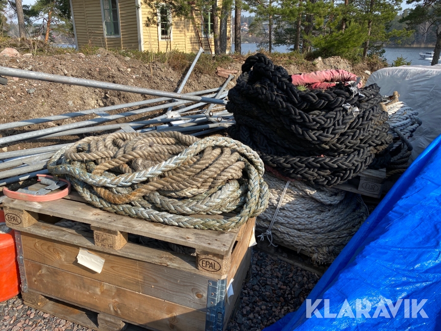 Förtöjningstrossar 6st