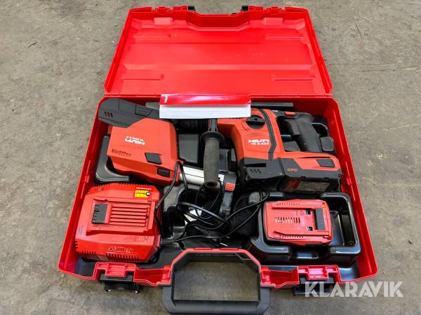 Batteridriven borrhammare Hilti TE 6-A22 med tillbehör