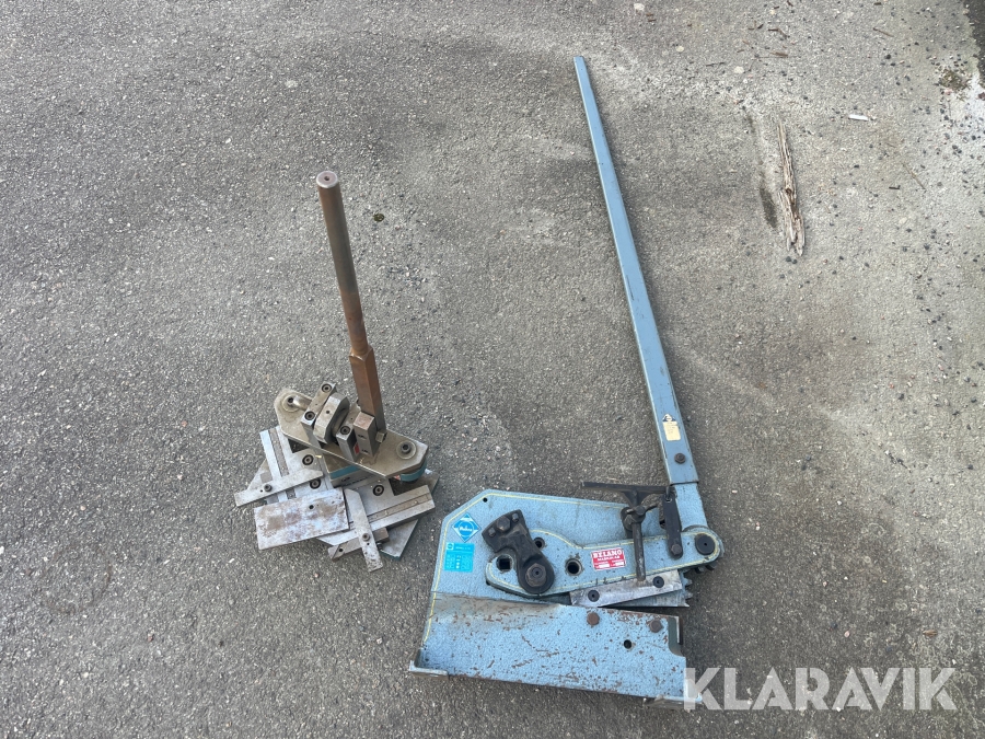 Hörnklipp och plåtklipp