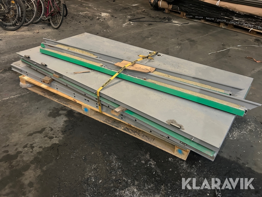 Dörrblad 3 st stål