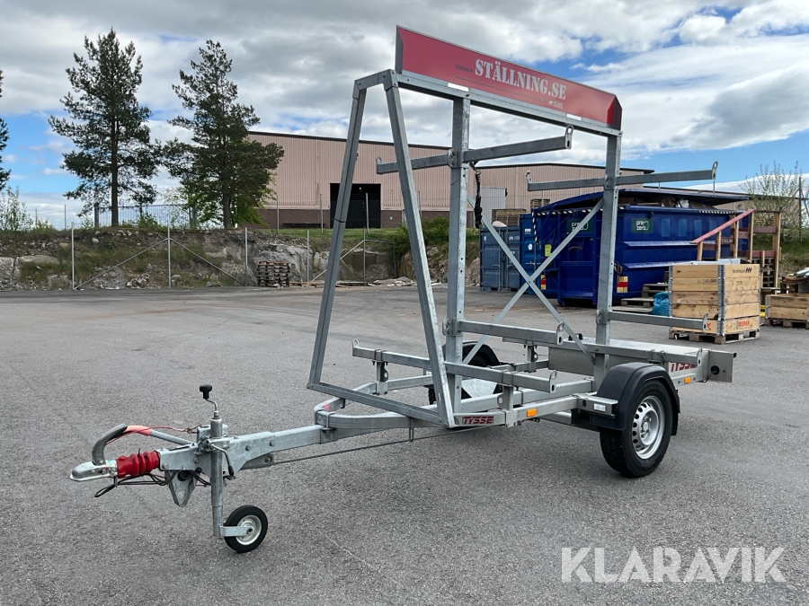 Personbilssläp/ställningssläp Tysse
