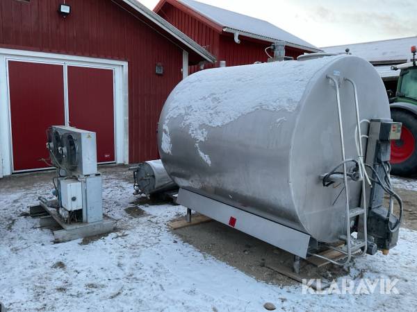 Mjölktank Wedholms DF 95 5000liter