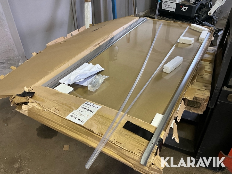 Duschdörr/Skärmvägg Macro Design Spirit