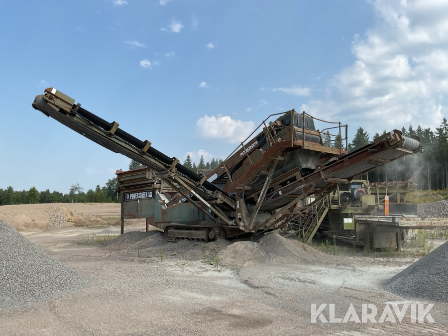 Sorteringsverk Powerscreen T Chieftain 1400