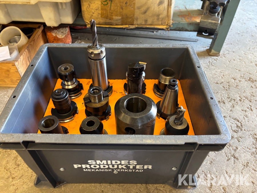 CNC redskap BT 40 chuckar