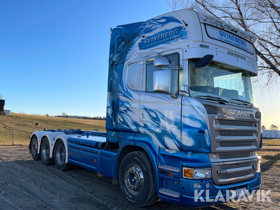 Lastväxlare Scania R620 8x4, Sunne, Klaravik auktioner