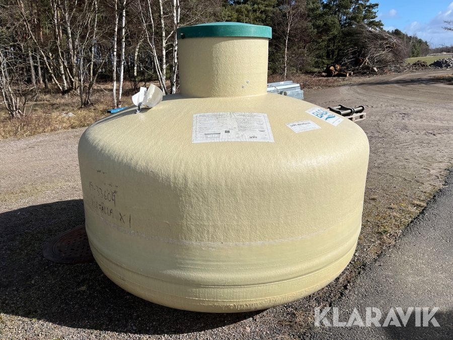 Sluten tank 3000 L Baga