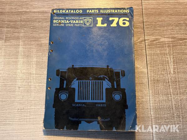 Reservdelskatalog Svania -Vabis L76