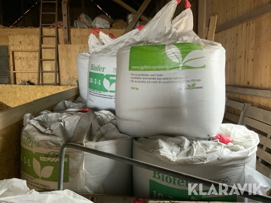Gödning Biofer 10-3-1 12st säckar