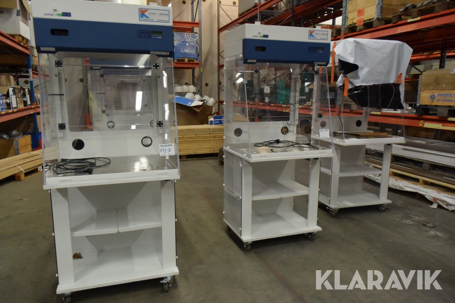 Laboratorieskåp  Labrum Dragskåp 5st