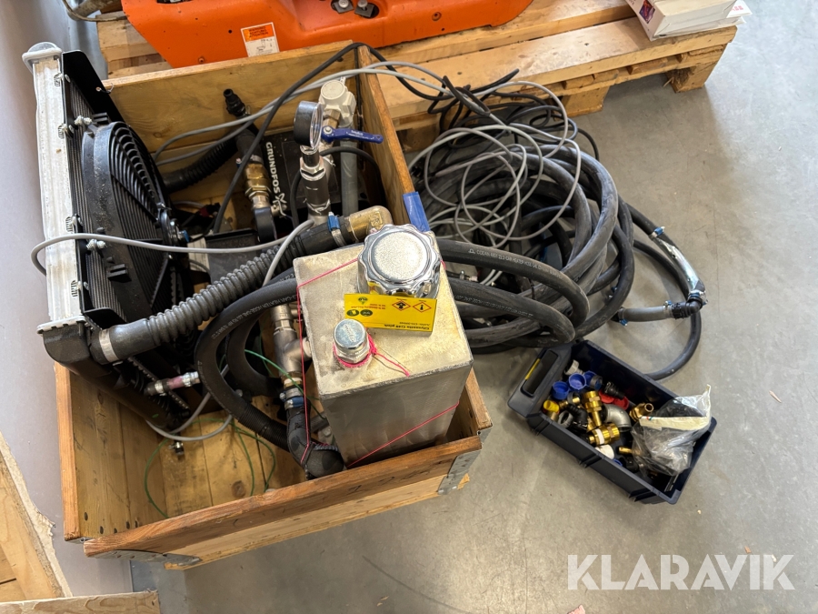 Pall med kylsystemsrigg