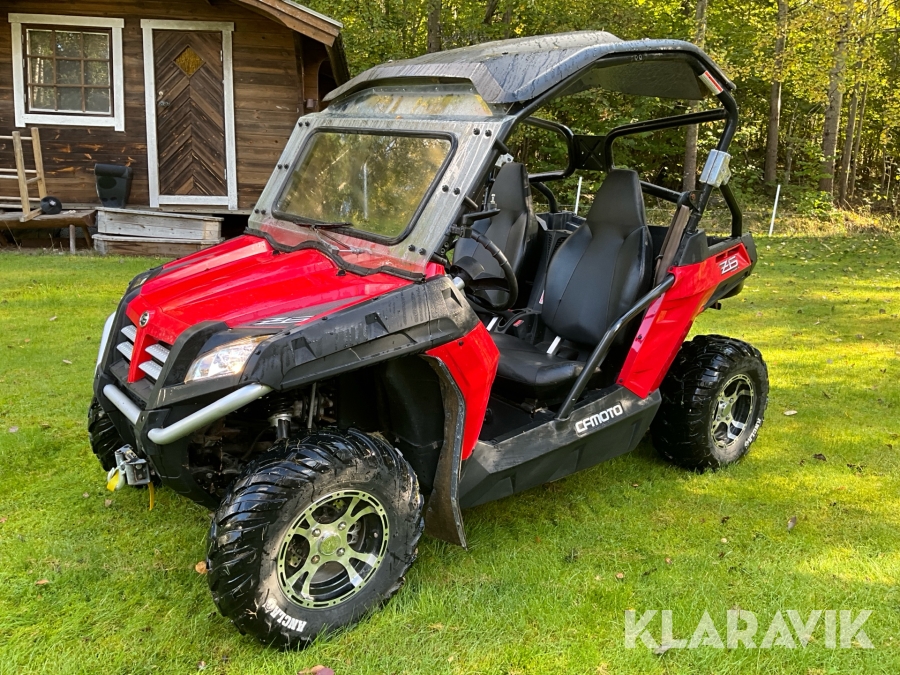 UTV CFmoto Z6 CF625-3 med plog