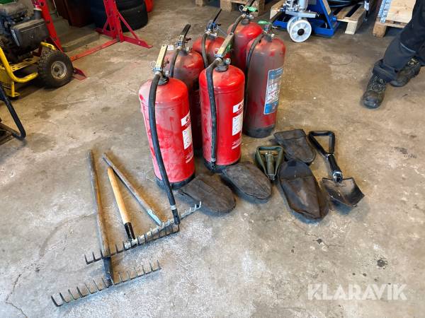 Brandsläcknings kit för skogsbruk