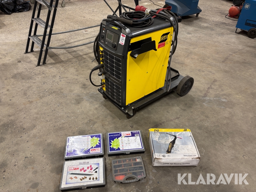 Tig svets ESAB 4000iw med tillbehör