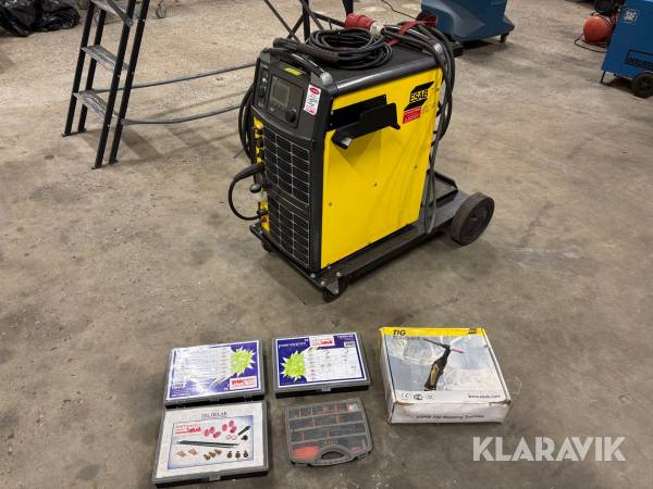 Tig svets ESAB 4000iw med tillbehör