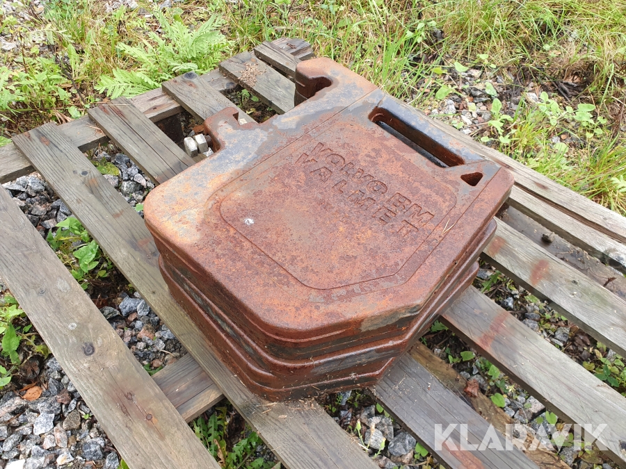 Frontvikter 5 st Volvo BM Valmet