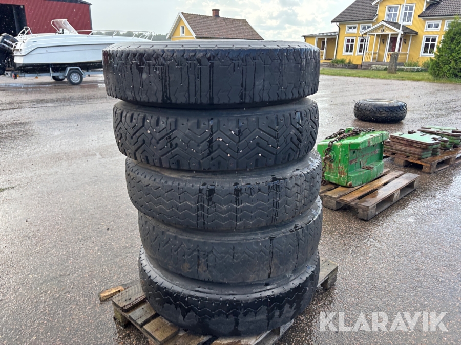 Lastbilshjul 11.00-20.  5st