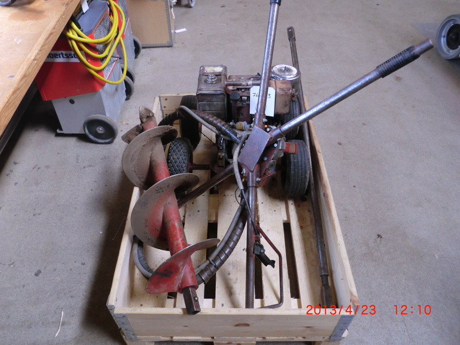 Jordborrmaskin inkl.1st borr(ca:280mm)