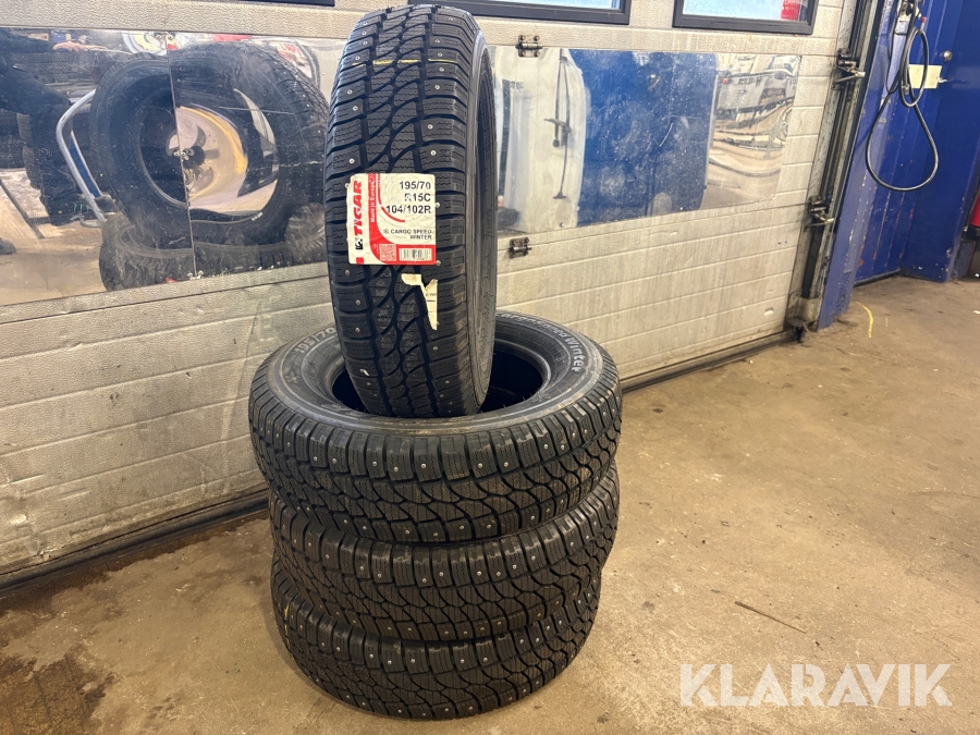 Vinterdäck Tigar Cargo Speed 195/70R15 4 st