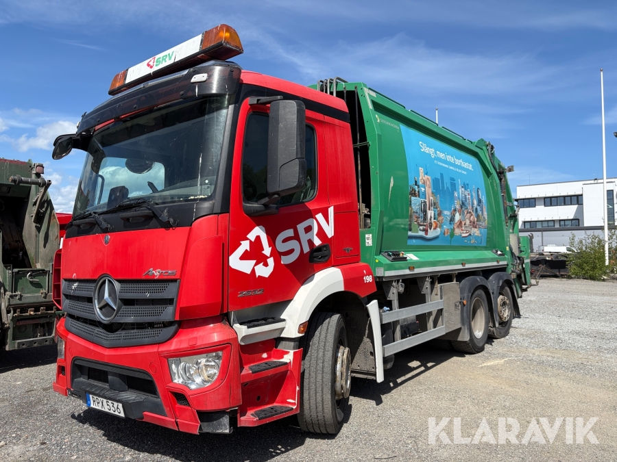 Sopbil Baklastare Mercedes-Benz Antos 2532 Bluetec 6