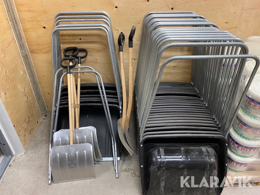 Snösläde Karlstad Redskap 33 st