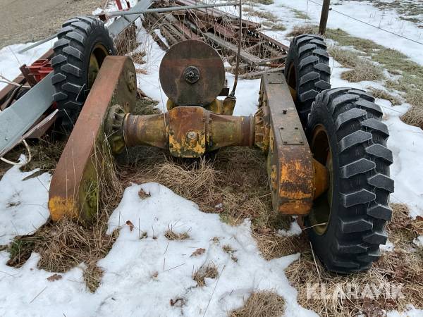 Boogielåda Galion till väghyvel, inklusive växellåda
