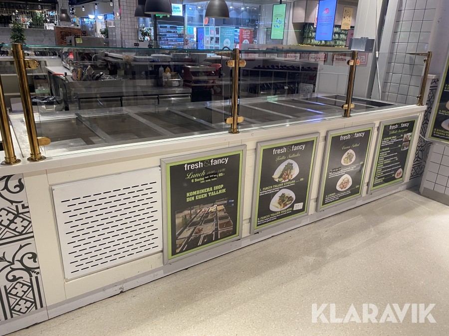 Restauranginventarier Salladsbar i konkurs