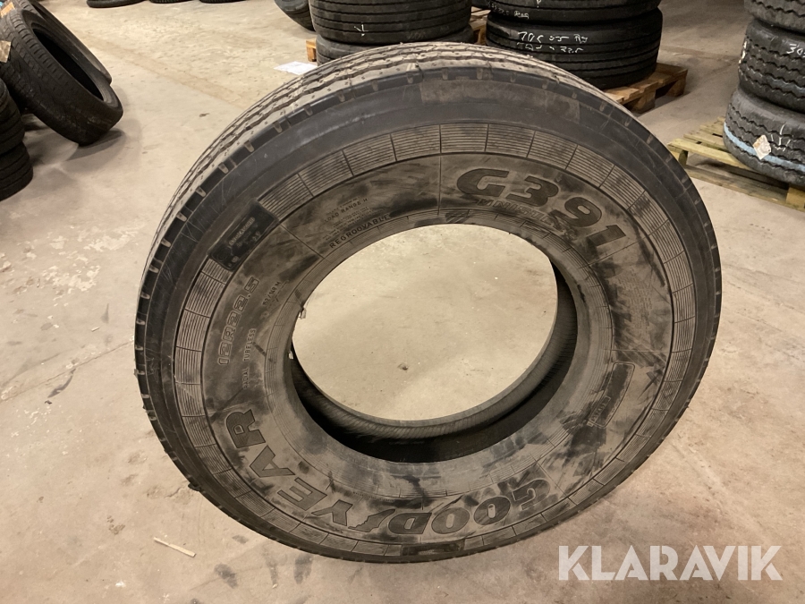 Lastbilsdäck DalaGummi 12R22.5 regummerad 1st