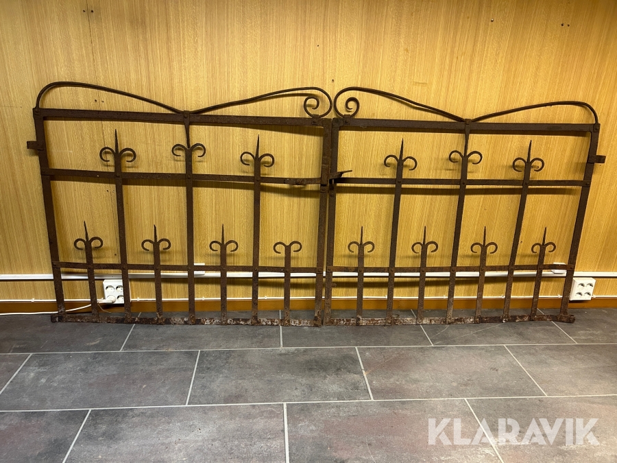 Gårdsgrindar järn  