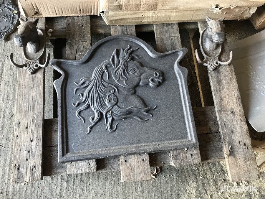 Hästtavla gjutjärn