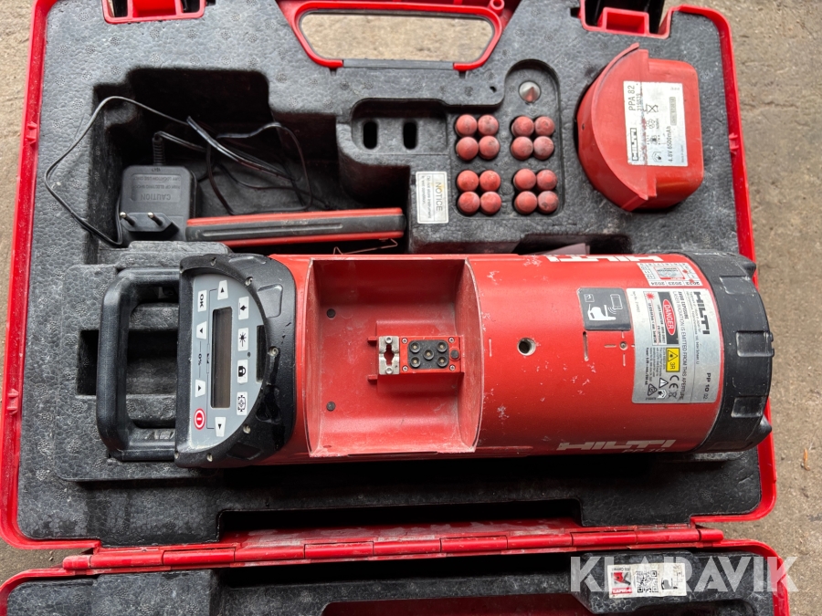 Rörlaser Hilti PP 10, Ronneby, Klaravik auktioner