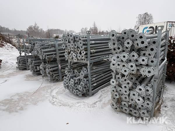 Valvstämp 1800-2700mm med fötter och toppdelar