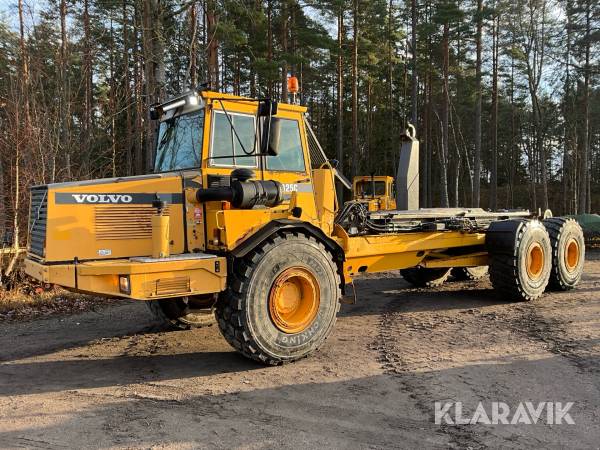 Dumper Volvo BM A25C 6x6 med Lastväxlare