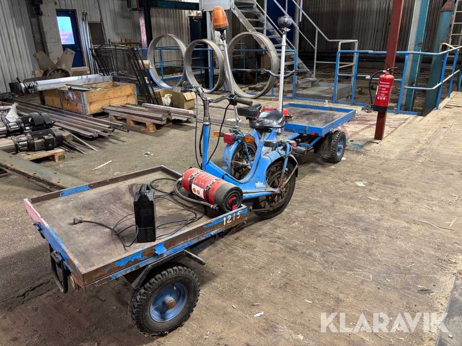 Flakmopeder Packy Electric - 2st 