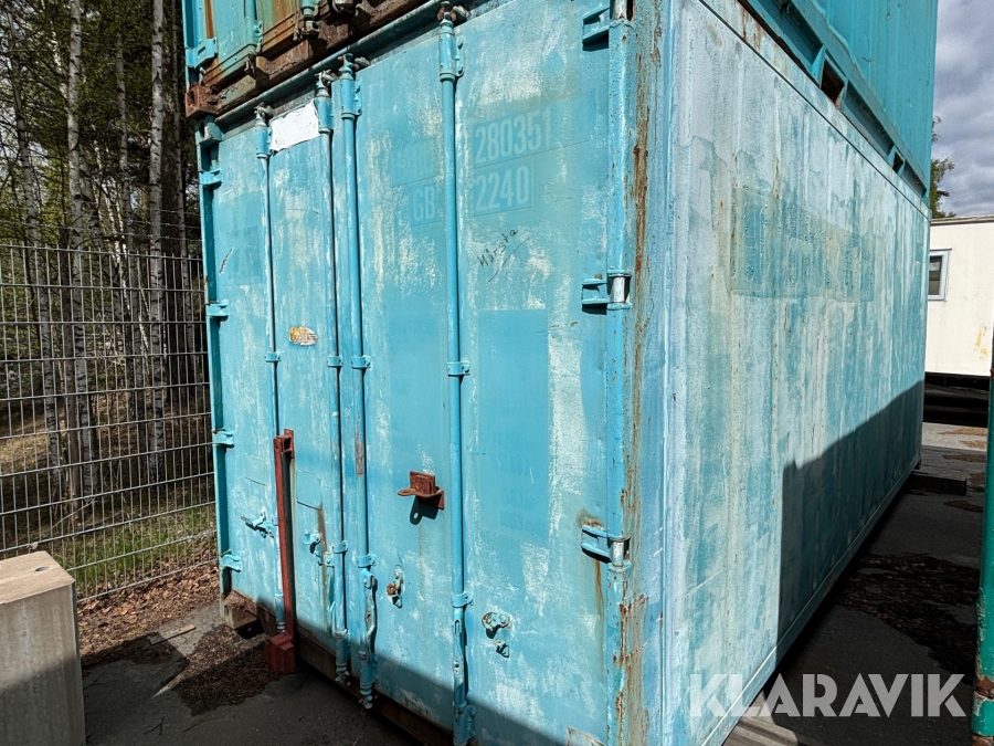 Kylcontainer isolerad 20-fot