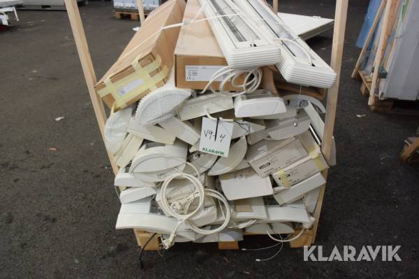 Lysrörsarmaturer Nokalux med flera Ecolux Ca 20st