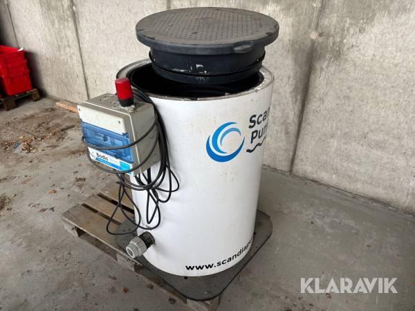 Avloppspump med kvarn Scandia Pumps Bodis med nivåvakt
