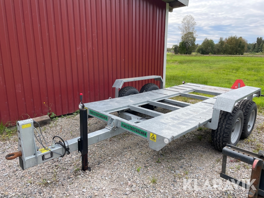 Maskintrailer Fivelstadsvagnen K2 6 ton