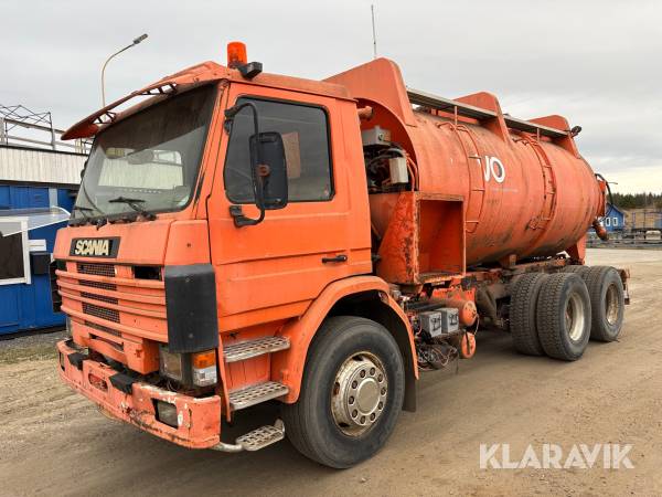 Tankbil Scania P93 Hl 6x2 13,5 m3