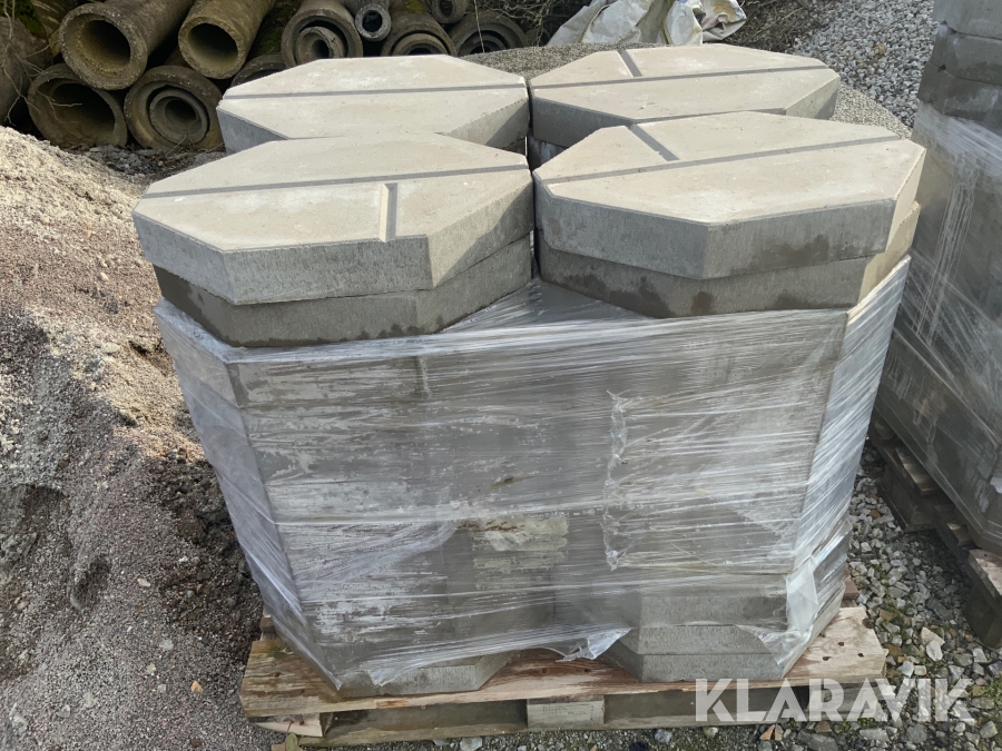 Knäcksten Våxtorp betong 100 st