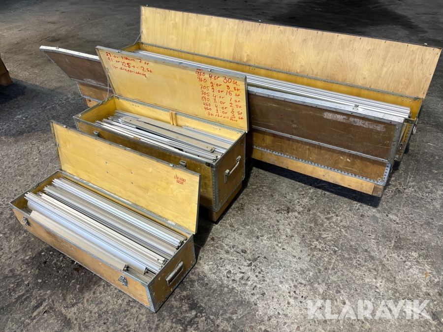 Monterväggar i aluminium