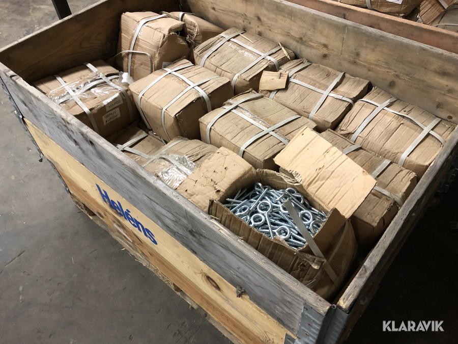 Förankringsskruv ca 10000 st ( oanvända )