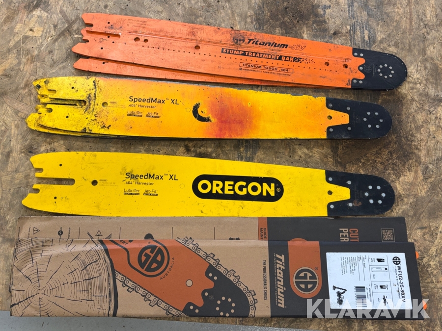 Maskinsvärd Oregon & Titanium 8 st