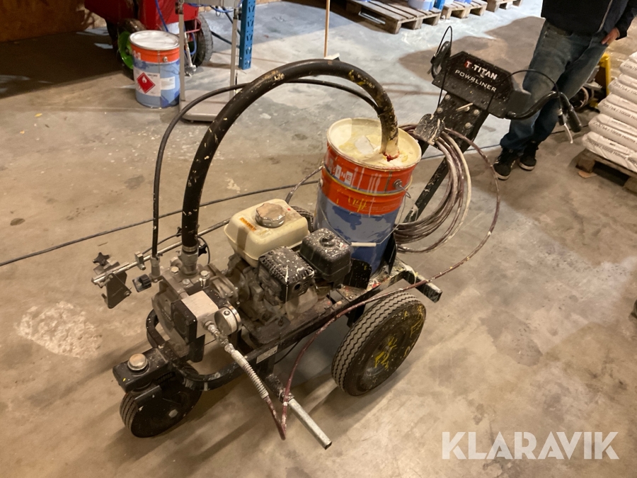 Motordriven fägspruta Titan PL3500